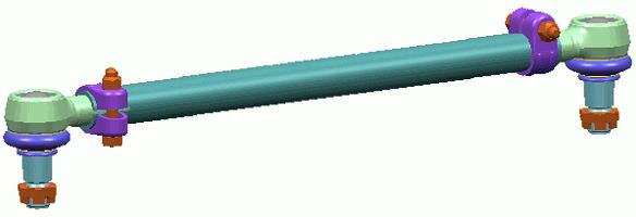 LEMFÖRDER 33306 01 Direksiyon Sistemi Kısa Rot & İtici Çubuk - MERCEDES-BENZ CAPACITY uyumlu