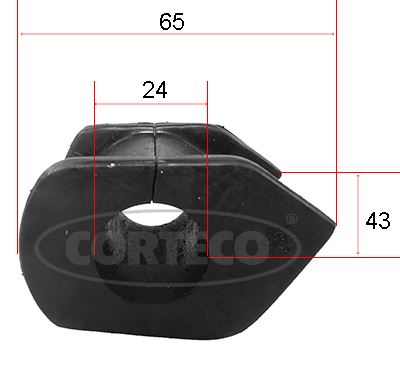 CORTECO 49371779 Süspansiyon Sistemi Stabilizatör - TOYOTA YARIS (_P9_) uyumlu