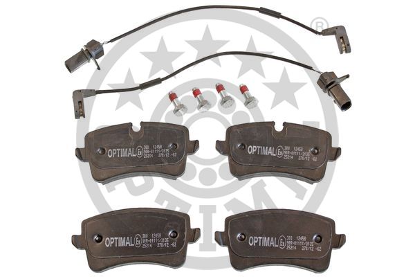 OPTIMAL BP-12458 Fren Sistemleri Fren Balatası - AUDI A8 D4 (4H2, 4H8, 4HC, 4HL) uyumlu