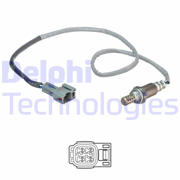 DELPHI ES21233-12B1 Emme & Egzoz Sistemi Egzoz Sensörleri - SUZUKI SWIFT III (MZ, EZ) uyumlu