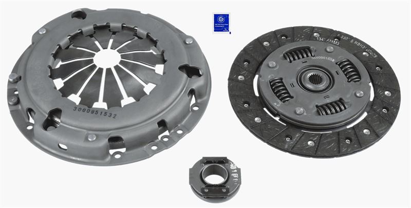 SACHS 3000 951 532 Debriyaj Sistemi Debriyaj Seti - FIAT PANDA (169_) uyumlu