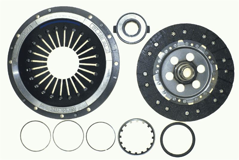 SACHS 3000 551 001 Debriyaj Sistemi Debriyaj Seti - PORSCHE 911 Cabrio (964) uyumlu