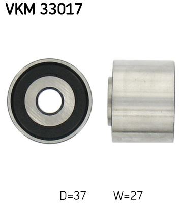 SKF VKM 33017 Motor Yönlendirme & Kılavuz Makarası - PEUGEOT 206 Hatchback (2A/C) uyumlu