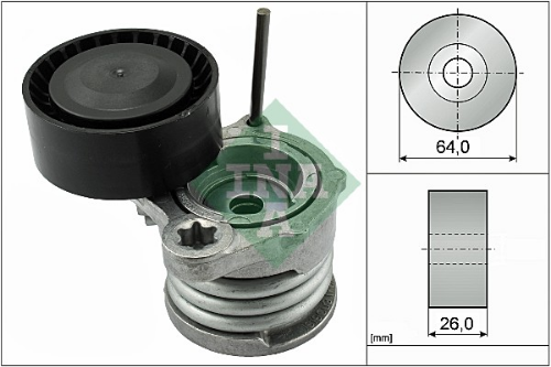 Schaeffler INA 534 0331 10 Motor Kayış Gergisi - BMW 3 (E90) uyumlu