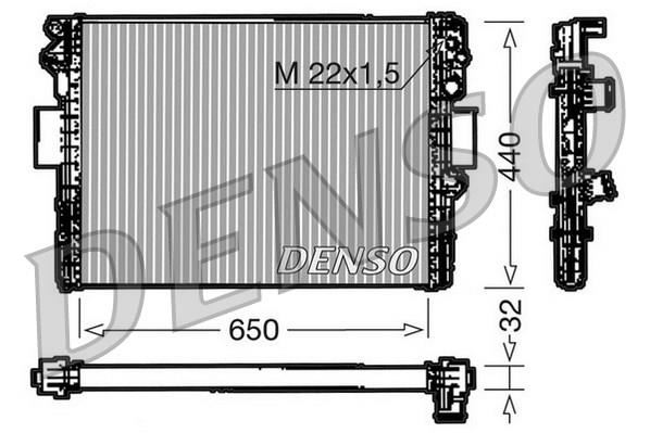 Su Radyatörü - DENSO - DRM12005 Ürün Görseli