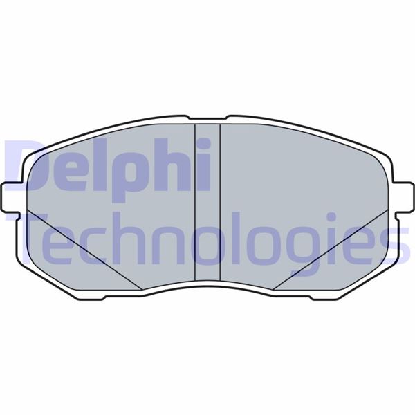 DELPHI LP3538 Fren Sistemleri Fren Balatası - HYUNDAI TUCSON (TL, TLE) uyumlu