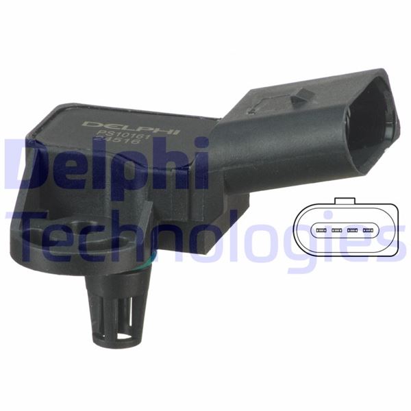DELPHI PS10161 Emme & Egzoz Sistemi Egzoz Sensörleri - VW GOLF V (1K1) uyumlu