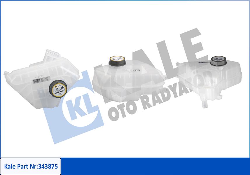 KALE OTO RADYATÖR 343875 Soğutma Sistemi İmbusat Deposu - FORD FIESTA VI (CB1, CCN) uyumlu