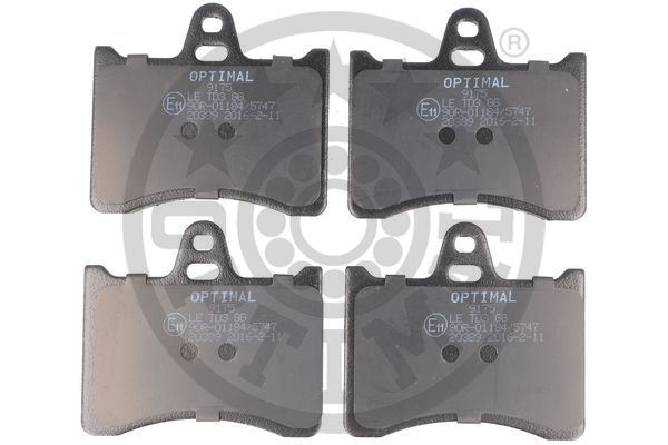 OPTIMAL BP-09175 Fren Sistemleri Fren Balatası - CITROËN CX I Break (MA) uyumlu