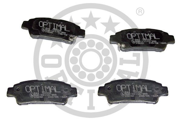 OPTIMAL BP-82002 Fren Sistemleri Fren Balatası - TOYOTA PREVIA II (_R3_) uyumlu