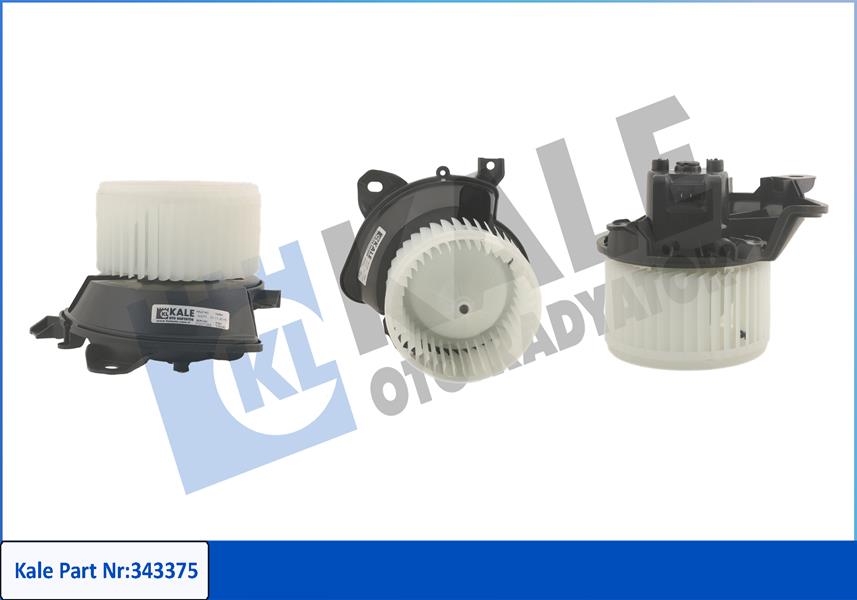 KALE OTO RADYATÖR 343375 İklimlendirme Sistemi Fan Parçaları - OPEL CORSA D (S07) uyumlu