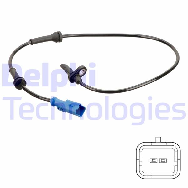 DELPHI SS20748 Fren Sistemleri Sürüş Dinamiği Ayarı - PEUGEOT 208 I (CA_, CC_) uyumlu