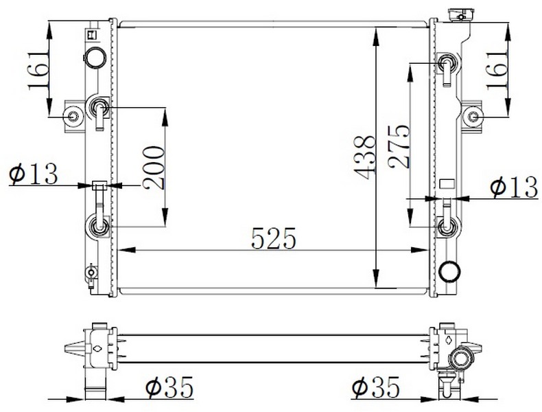 Su Radyatörü - BFO495048 Ürün Görseli
