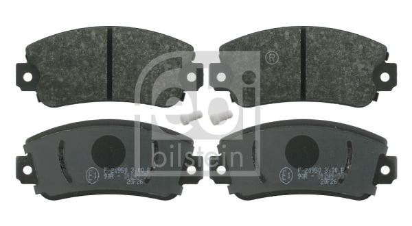 FEBI BILSTEIN 16077 Fren Sistemleri Fren Balatası - FIAT PANDA (141_) uyumlu