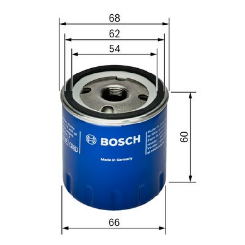 BOSCH 0 451 104 025 Motor Yağ Filtresi - RENAULT TWINGO I (C06_) uyumlu