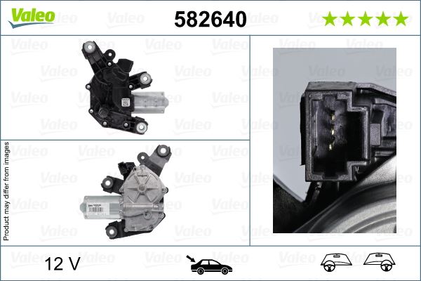VALEO 582640 Kaporta & Gövde Parçaları Cam Silecek Mekanizması - DACIA DUSTER (HS_) uyumlu
