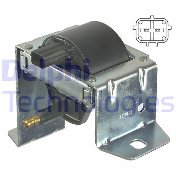 DELPHI GN10196-12B1 Ateşleme Sistemi Ateşleme Bobini - ROVER 100 / METRO Hatchback (XP) uyumlu