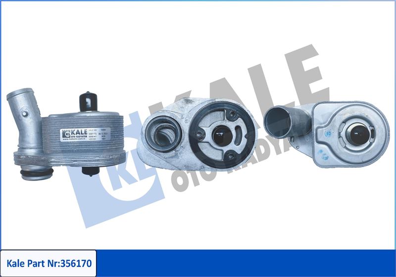 KALE OTO RADYATÖR 356170 Motor Yağ Soğutucusu - IVECO DAILY IV Minibüs/Otobüs uyumlu