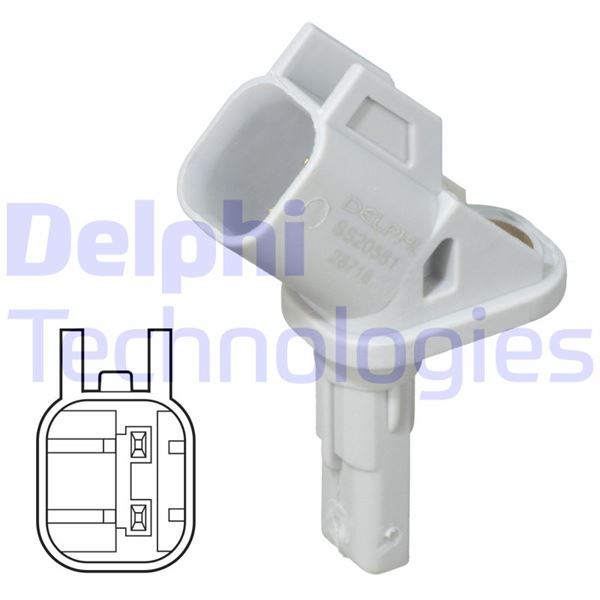 DELPHI SS20581 Fren Sistemleri Sürüş Dinamiği Ayarı - VOLVO V60 I (155) uyumlu