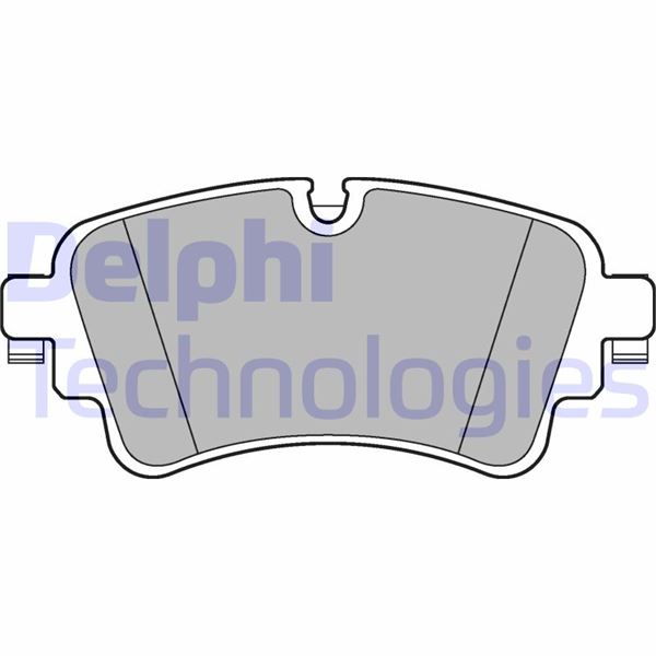 DELPHI LP3240 Fren Sistemleri Fren Balatası - AUDI Q7 (4MB, 4MG, 4MQ) uyumlu