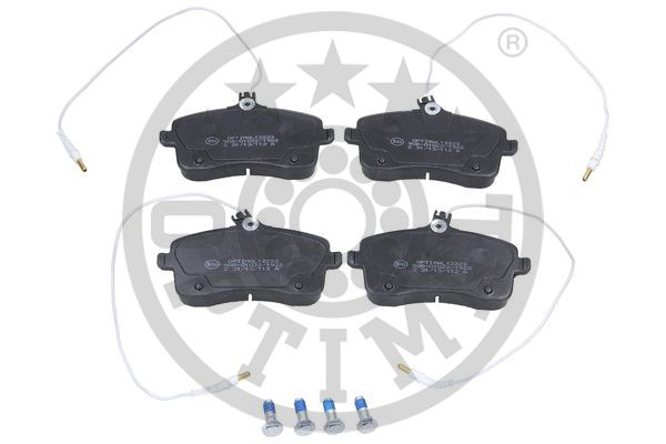 OPTIMAL BP-12223 Fren Sistemleri Fren Balatası - PEUGEOT 407 (6D_) uyumlu