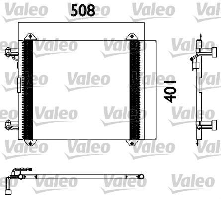 VALEO 817570 İklimlendirme Sistemi Klima Radyatörü - AUDI A2 (8Z0) uyumlu