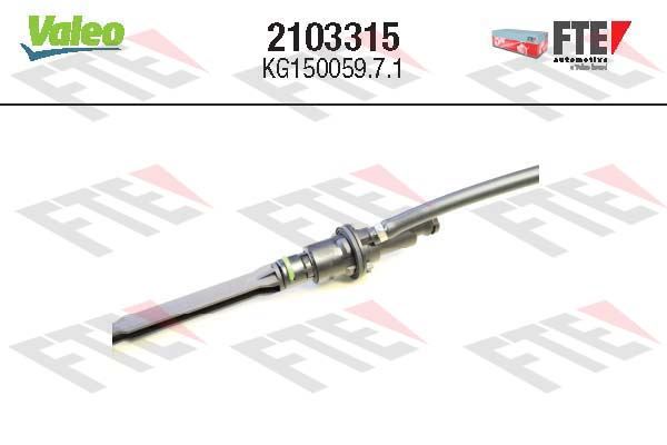 VALEO 2103315 Debriyaj Sistemi Merkez Silindir - PEUGEOT 207 SW (WK_) uyumlu