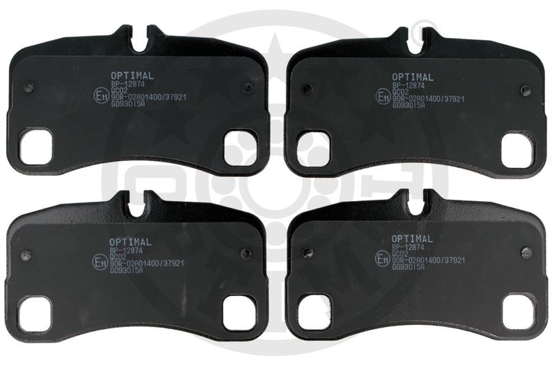 OPTIMAL BP-12874 Fren Sistemleri Fren Balatası - PORSCHE 911 (997) uyumlu