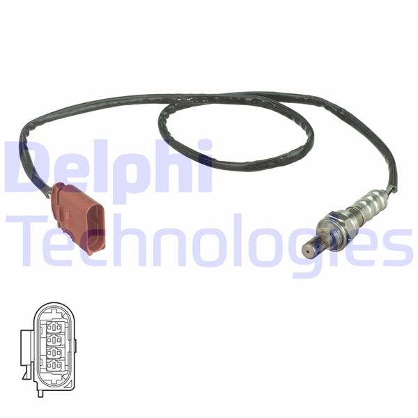 DELPHI ES21311-12B1 Emme & Egzoz Sistemi Egzoz Sensörleri - AUDI A4 B5 (8D2) uyumlu