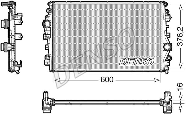 Su Radyatörü - DENSO - DRM01009 Ürün Görseli