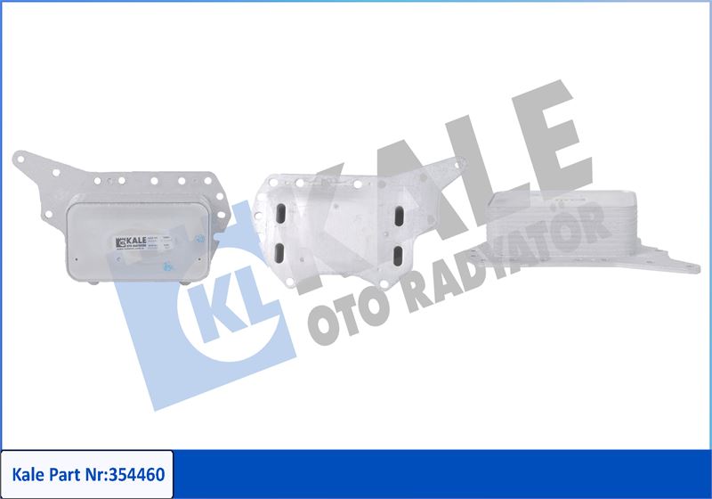 KALE OTO RADYATÖR 354460 Motor Yağ Soğutucusu - RENAULT SCÉNIC III (JZ0/1_) uyumlu