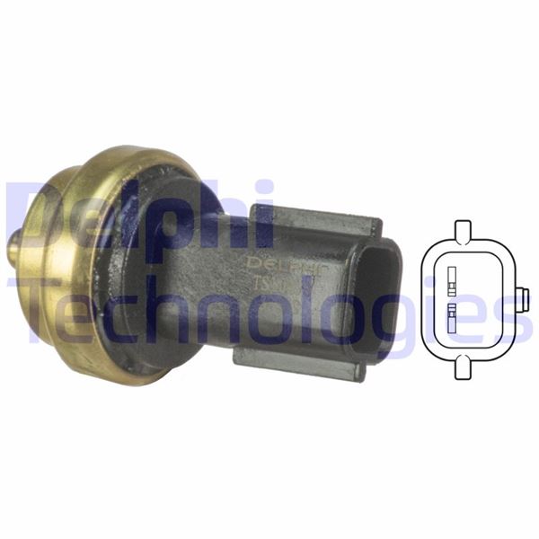 DELPHI TS10458 Elektrik Sistemi Sensörler - RENAULT MEGANE CC (EZ0/1_) uyumlu