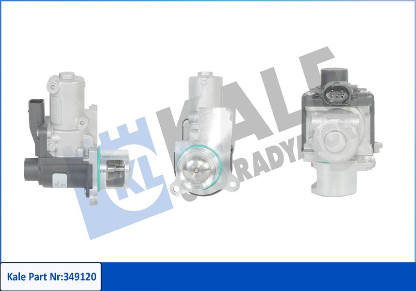 KALE OTO RADYATÖR 349120 Motor EGR Parçaları - VW CADDY III Kasa/büyük limuzin (2KA, 2KH, 2CA, 2CH) uyumlu