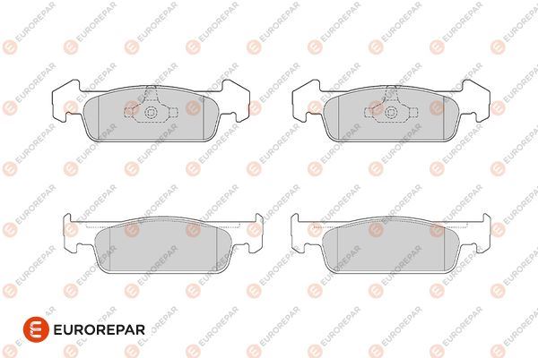 EUROREPAR 1682313780 Fren Sistemleri Fren Balatası - RENAULT CLIO IV (BH_) uyumlu