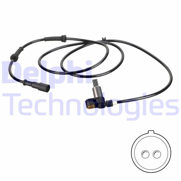 DELPHI SS20749 Fren Sistemleri Sürüş Dinamiği Ayarı - RENAULT CLIO II (BB_, CB_) uyumlu