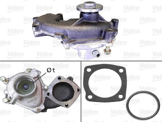 VALEO 506712 Motor Devirdaim - FIAT PALIO Weekend (178_, 173_, 373_, 374_, 171_) uyumlu