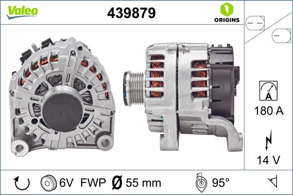 VALEO 439879 Elektrik Sistemi Alternatör - BMW 1 (F20) uyumlu