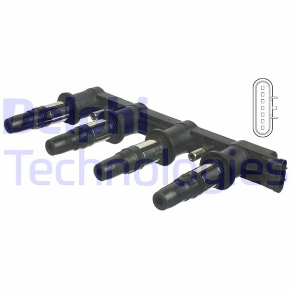 DELPHI CE01841-12B1A Ateşleme Sistemi Ateşleme Bobini - OPEL ASTRA J Sports Tourer (P10) uyumlu