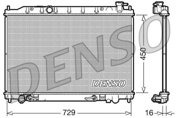 DENSO DRM46030 Soğutma Sistemi Su Soğutucu & Parçaları
