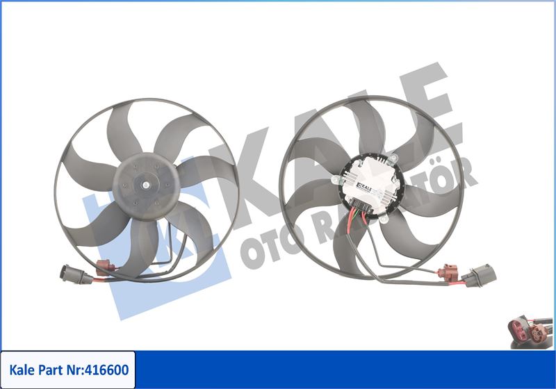 KALE OTO RADYATÖR 416600 Soğutma Sistemi Fan - VW PASSAT B7 (362) uyumlu