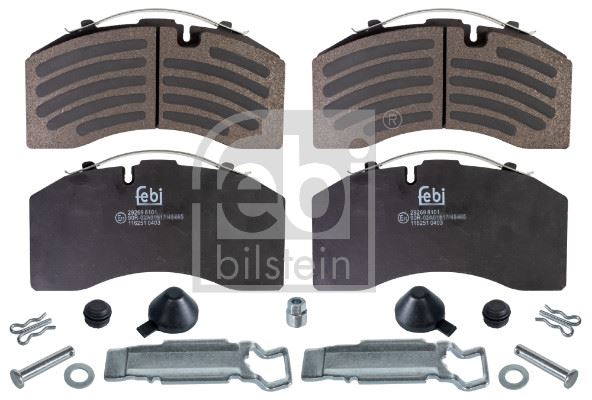 FEBI BILSTEIN 116251 Fren Sistemleri Fren Balatası - MERCEDES-BENZ SPRINTER 3,5-t Minibüs/Otobüs (B906) uyumlu