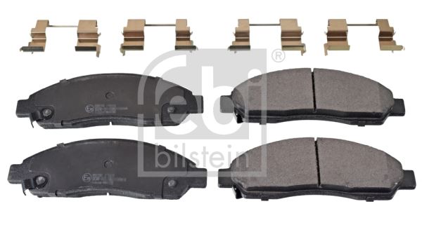 FEBI BILSTEIN 170899 Fren Sistemleri Fren Balatası - ISUZU D-MAX I (TFR, TFS) uyumlu