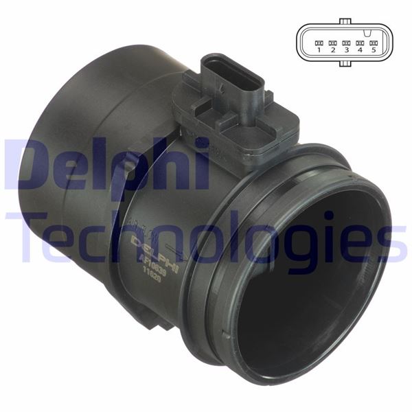 DELPHI AF10639-12B1 Motor Hava Kütle Ölçer (MAF Sensörü) - BMW 3 Touring (E91) uyumlu