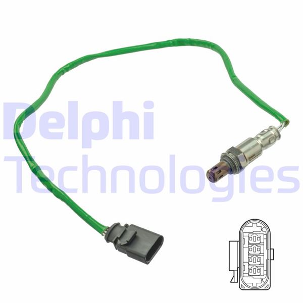DELPHI ES21206-12B1 Emme & Egzoz Sistemi Egzoz Sensörleri - SEAT LEON (5F1) uyumlu