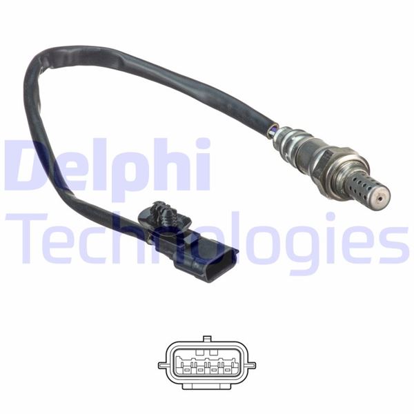 DELPHI ES20522-12B1 Emme & Egzoz Sistemi Egzoz Sensörleri - RENAULT WIND (E4M_) uyumlu