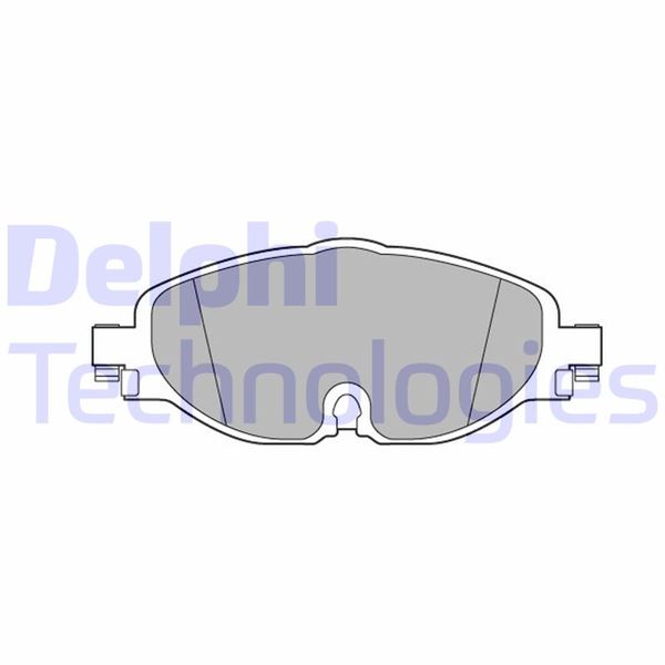 DELPHI LP3584 Fren Sistemleri Fren Balatası - VW GOLF VII Variant (BA5, BV5) uyumlu