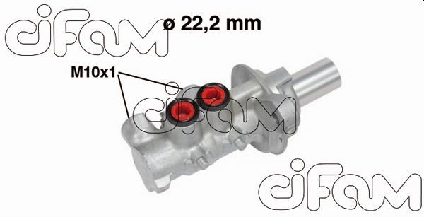 CIFAM 202-740 Fren Sistemleri Ana Fren Merkezi - SUZUKI SPLASH (EX) uyumlu