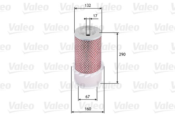 VALEO 585636 Motor Hava Filtresi - MITSUBISHI PAJERO I Canvas Top (L04_G) uyumlu