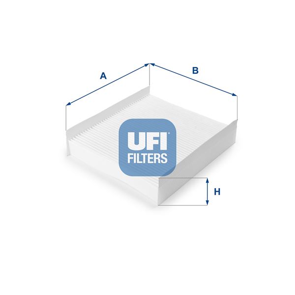 UFI 53.157.00 İklimlendirme Sistemi Polen Filtresi - FIAT DOBLO Cargo (263_) uyumlu