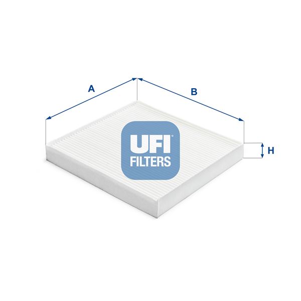 UFI 53.387.00 İklimlendirme Sistemi Polen Filtresi - KIA RIO IV (YB, SC, FB) uyumlu